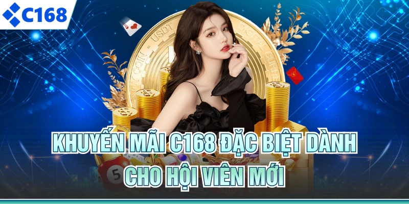 Khuyến mãi C168 đặc biệt dành cho hội viên mới