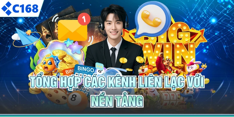 Tổng hợp các kênh liên lạc với nền tảng